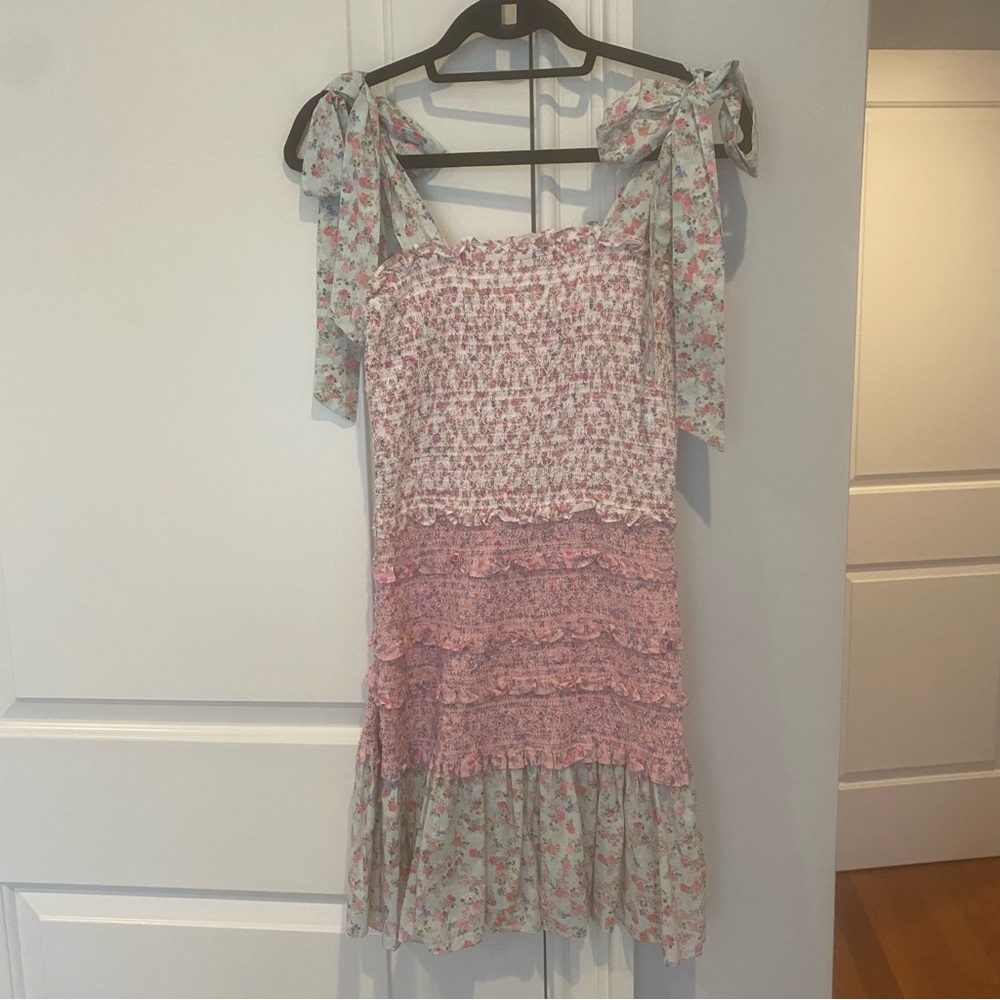 LoveShackFancy Target Smocked Dress